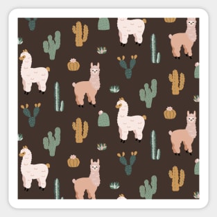 Llama Pattern 3 Sticker